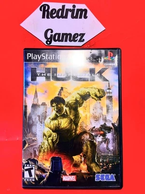 The Incredible Hulk Black Label PS2 Video Games Sega - Image 1 of 3