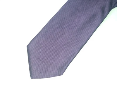NORDSTROM [ SOLID ]  men's tie 100% Silk Made in USA - Image 1 of 3