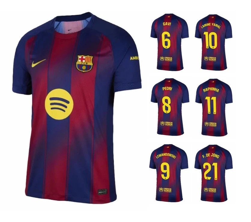 Trikot Nike FC Barcelona 2025-2026 Home I Heim Barca + Spielernummer