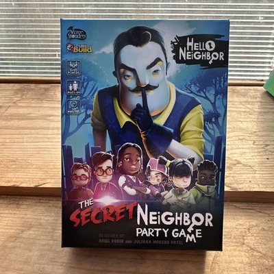 Secret Neighbor Party Game Hello Neighbor Arcane Wonders COMPLETE Open Box - Image 1 of 3
