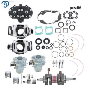 For Yamaha Banshee 350 Crank Cylinder Head Piston Complete Rebuild Kit 1987-2006 - Bild 1 von 12