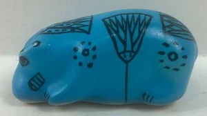 William the Hippo Egyptian Faience Hippopotamus Statuette Replica Figurine #1 MM - Picture 1 of 6
