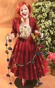 Miniatur Puppe Kunst Tutorial im Maßstab 1:12 von DANA BURTON Muster HOLLY HO HO - Bild 1 von 1