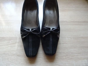 Gabor Damen Halbschuh Pumps Absatzschuh High Heels Schwarz Gr. 35 1/2 (UK 3) - Bild 1 von 5