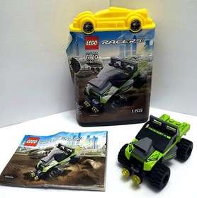 LEGO Racers 8192 Lime Racer 2010 - Complete