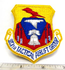 Vintage USAF 913th Tactical Airlift Group Jacket Patch Little Rock AFB Arkansas