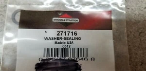 BRIGGS AND STRATTON 271716 SEALING WASHER - Picture 1 of 2