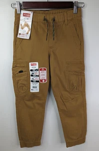 Wrangler Five Star Gamer Cargo Khaki Joggers Boys Size 7 Regular 109MGLWMB - Picture 1 of 11
