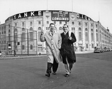 1957 YANKEE STADIUM Glossy 8x10 Photo New York Yankees Whitey Ford Yogi Berra