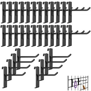 Gridwall Hooks 4 Inch 32 Pcs Display Hooks for Grid Wall Hooks for Grid Wall ... - Picture 1 of 6