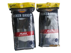 Dickies 10 pares de calzoncillos boxer para hombre ropa interior multicolor algodón spandex 2XL (44-46 - Imagen 1 de 6