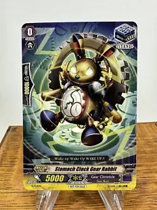 Cardfight Vanguard G Era Promo Card G-T13EN Stomach Clock Gear Rabbit Not Sale - Picture 1 of 3