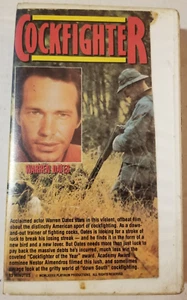 📼 VINTAGE 📼 Cockfighter 📼 (VHS, 1989) 📼 Former Rental 📼 TESTED 📼 - Picture 1 of 4