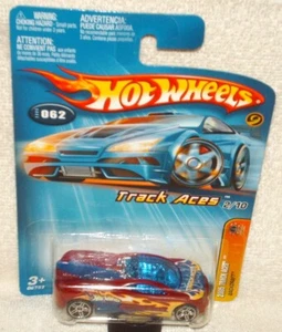 Hot Wheels 2005 Track Aces Series Backdraft red ,ex.card,I combine shipping - Picture 1 of 2