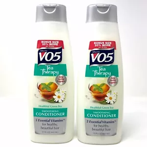 Alberto VO5 Teetherapie Grüntee Glättung Conditioner 15 FL OZ (2er-Pack) LESEN - Bild 1 von 3