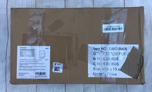 MaxGear Sign Holder 8.5" X 11" Slant Back Acrylic 32-Pack NEW OPEN BOX - Picture 1 of 5