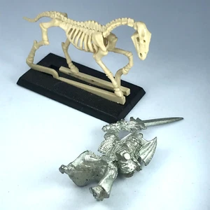 Undead Mounted Wight Champion - Warhammer Fantasy Classic Part Metal X1977 - Picture 1 of 2