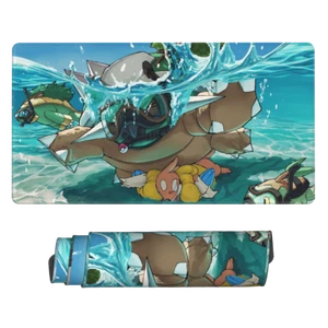 Turtwig - Board Game Pokemon Playmat Games Mousepad Play Mat of TCG 3515 - Picture 1 of 4