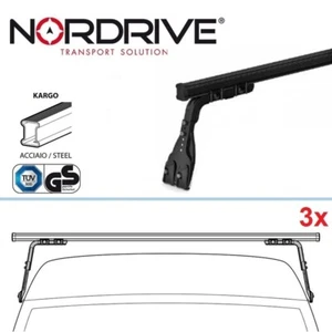 NORDRIVE KARGO Dachträger 3-Träger für FORD TRANSIT GEN. 6 - 2006-2014 - Imagen 1 de 9