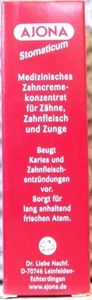 8 X 25ml Ajona Stomaticum Medical Toothpaste Concentrate Germany - Picture 1 of 4