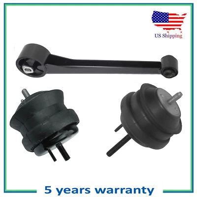 Set 3Pcs Engine Motor Mount Motorking For 06-11 Buick Lucerne Cadillac DTS 4.6L — 第 1/4 张图片