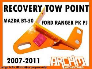 ARCHM4X4 HEAVY DUTY RECOVERY TOW POINT FOR FORD RANGER PJ PK FOR MAZDA BT-50 - Picture 1 of 2