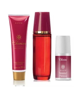 CHARISMA PERFUME PARA DAMA DE AVON SET 3 PZAS Crema-Desodorante y perfume 1.7oz - Picture 1 of 4