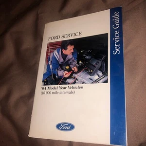 FORD ESCORT Mk5 INCL RS COSWORTH FIESTA Mk3 NOS 1994 SERVICE RECORD - Picture 1 of 7