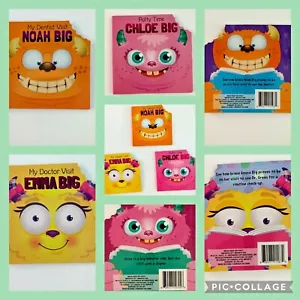 BOOKS SET OF 3 BOOKS: CHLOE BIG/NOAH BIG/EMMA BIG NEW - Foto 1 di 8