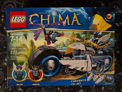 LEGO Legends of Chima: Eglor's Twin Bike 70007 New Sealed Retired - Image 1 of 4