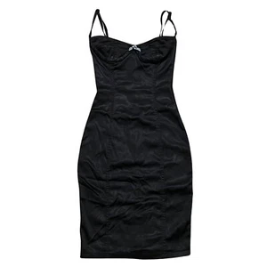 Abito da donna Wheels & Dollbaby taglie US 4, AU 8, nero Midi Satan - Foto 1 di 10