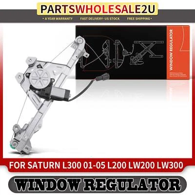 Regulador de ventana eléctrica del conductor trasero con motor para Saturn L100 LS LW1 LW2 LW200 Foto 1 de 4