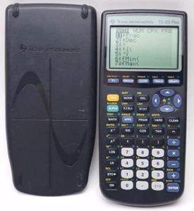 Calculatrice graphique Texas Instruments Ti-83 Plus avec couvercle testée - Photo 1 sur 8