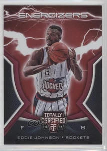 Energizadores Panini 2016-17 totalmente certificados rojo/199 Eddie Johnson #16 - Imagen 1 de 4