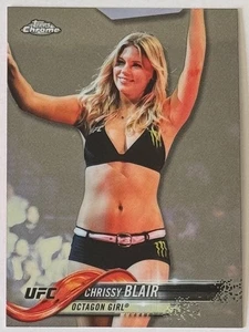 CHRISSY BLAIR 2018 Topps Chrome UFC #45 MMA Octagon Girl *FREE SHIPPING* - Picture 1 of 2