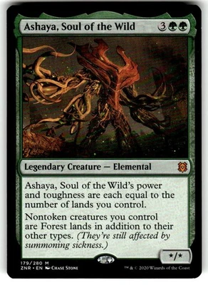 Ashaya, Soul of the Wild Zendikar Rising Regular MTG NM - Image 1 of 2