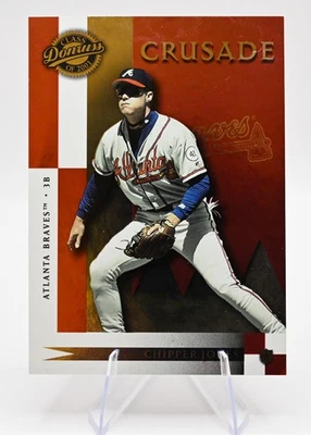 Donruss Class Of 2001 Crusade/300 Chipper Jones #C-22 Salón de la fama Atlanta Braves 2001 Foto 1 de 3