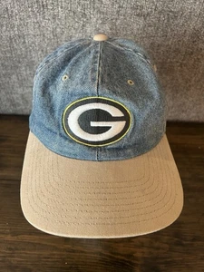 1990er Green Bay Packers Denim Snapback Mütze Größe - verstellbar Lee Sports - Bild 1 von 6