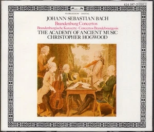 Christopher Hogwood - Bach Brandenburg Concertos 2 CD Set  LN - Bild 1 von 1