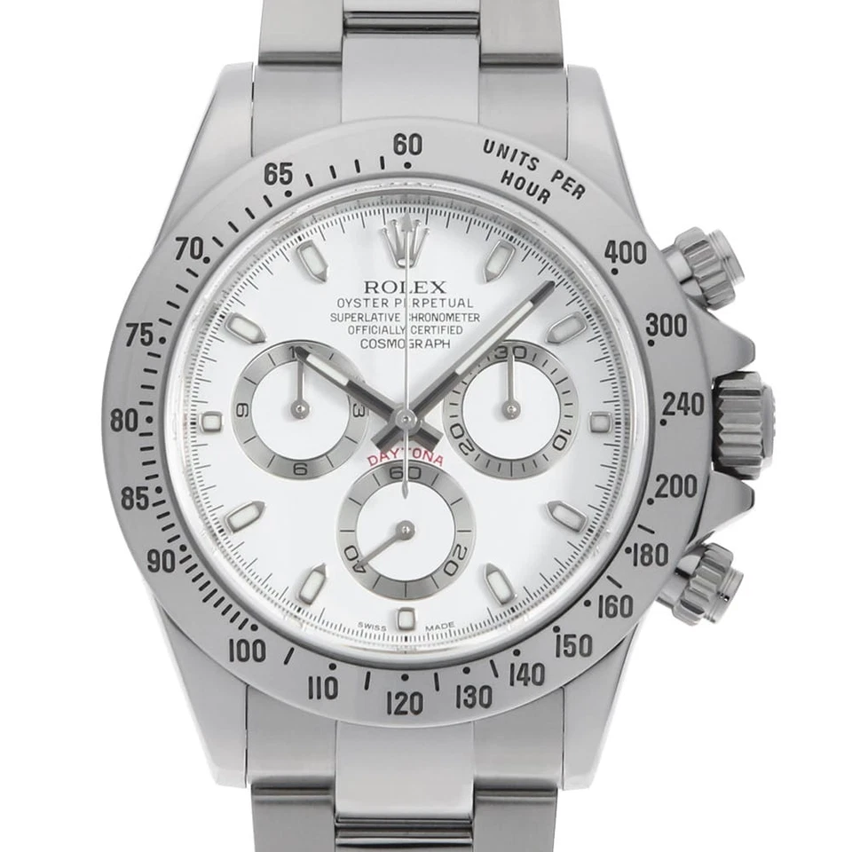 ROLEX Cosmograph Daytona 116520 white Random Number second hand mens - Image 1 of 4