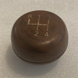 VTG Manual Transmission Gear Shifter Knob Brown Bakelite 4 Four Speed - Picture 1 of 8