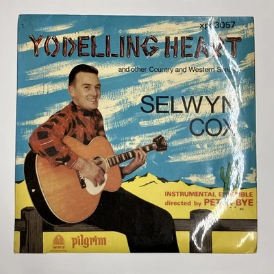 Selwyn Cox - Yodelling Heart - Pilgrim Records 7" EP 1968 UK Country Foto 1 de 4