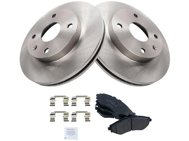 TRQ 88TT52N Front Brake Pad and Rotor Kit Fits 2005-2008 Suzuki Reno - Image 1 of 1