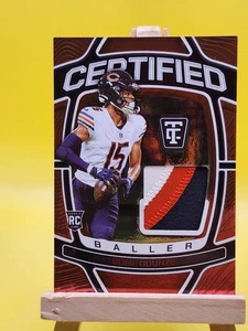 2024 TOTALLY CERTIFIED /99 ROME ODUNZE "CERTIFIED BALLER" 3 COLOR PATCH BEARS - Picture 1 of 2