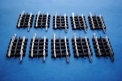 Trix-Express     10  Stück  gebogene Gleise    Nr.  34316   Zustand ist sehr gut - Bild 1 von 2