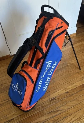 Bolsa de golf Ping personalizada naranja/azul - Saint Joseph Notre Dame High School SJND Foto 1 de 4