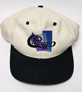 Vintage Chicago Rock Band Tour Hat Snapback Embroidered - Picture 1 of 8