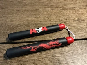 Sang Jeol Bong Nunchuck 9 Pulgadas NEGRO ATA Taekwondo - Imagen 1 de 11