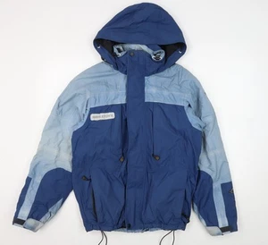 Chaqueta parka impermeable azul Columbia XS para hombre - Imagen 1 de 12