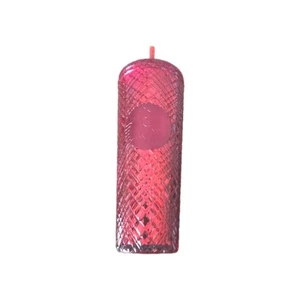 New Starbucks 2021 Holiday Christmas Jeweled Cold Tumbler RED 24oz Venti - Picture 1 of 2